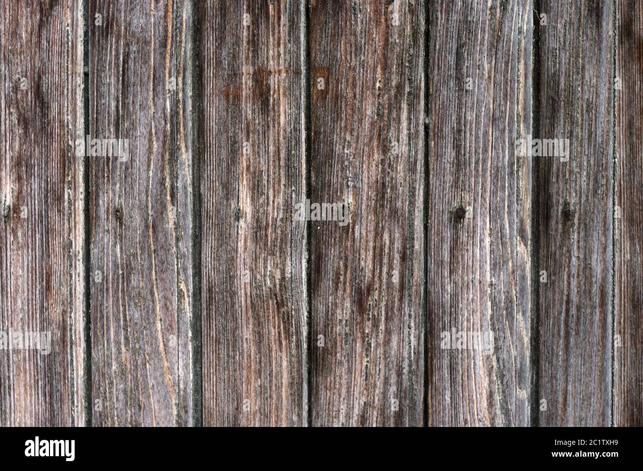 Holzbretter mit Adern Stockfoto