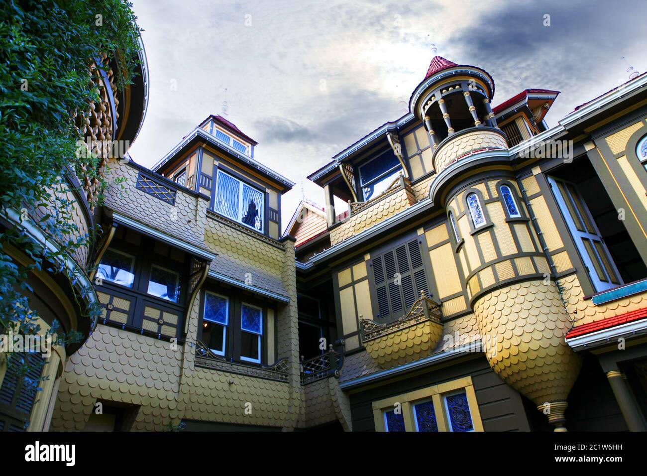 Winchester Mystery House Stockfoto