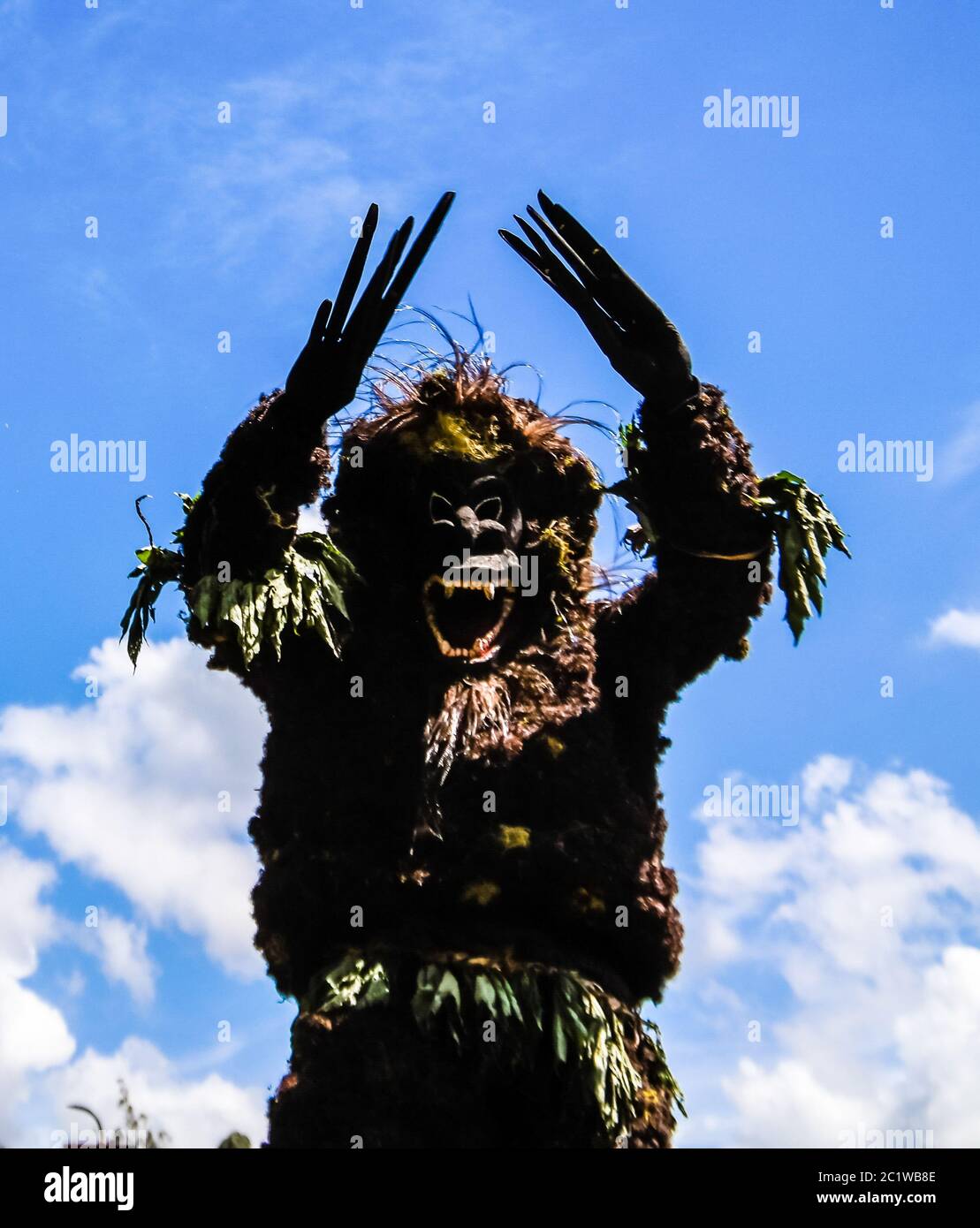Teilnehmer des Mount Hagen Volksfestes, Papua neu Stockfoto