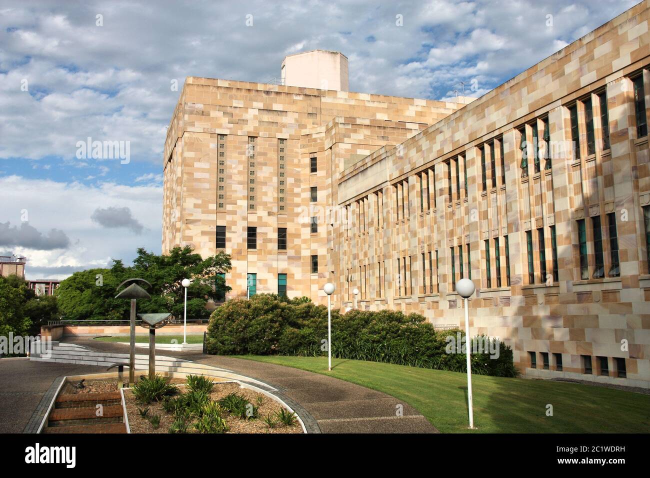 University of Queensland. Bildungseinrichtung in Brisbane, Australien. Stockfoto
