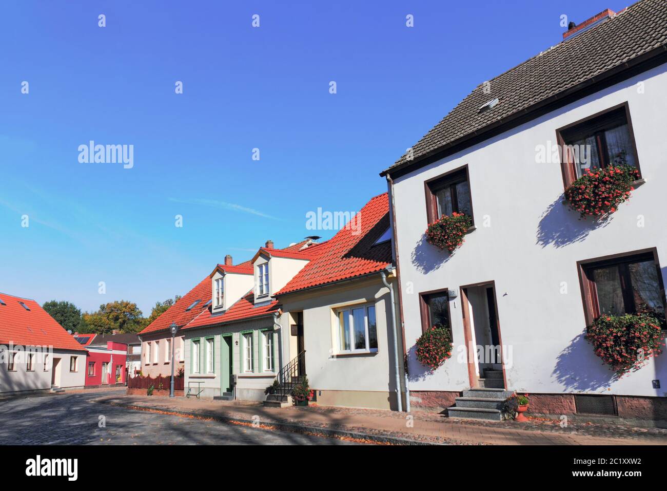 Kremmen Altstadt Stockfoto