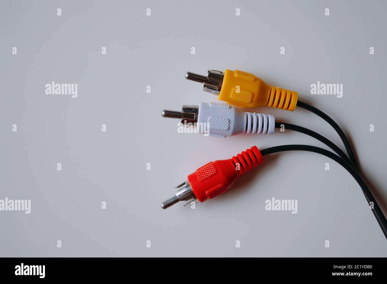 Kabel-Internetverbindung Stockfoto