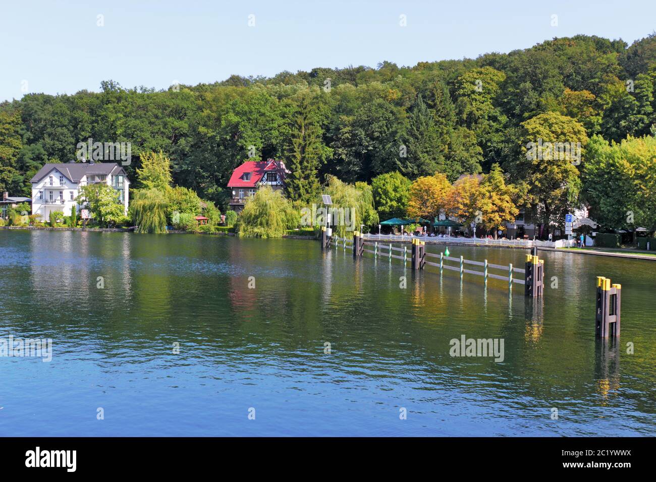 Woltersdorfer sperren Stockfoto