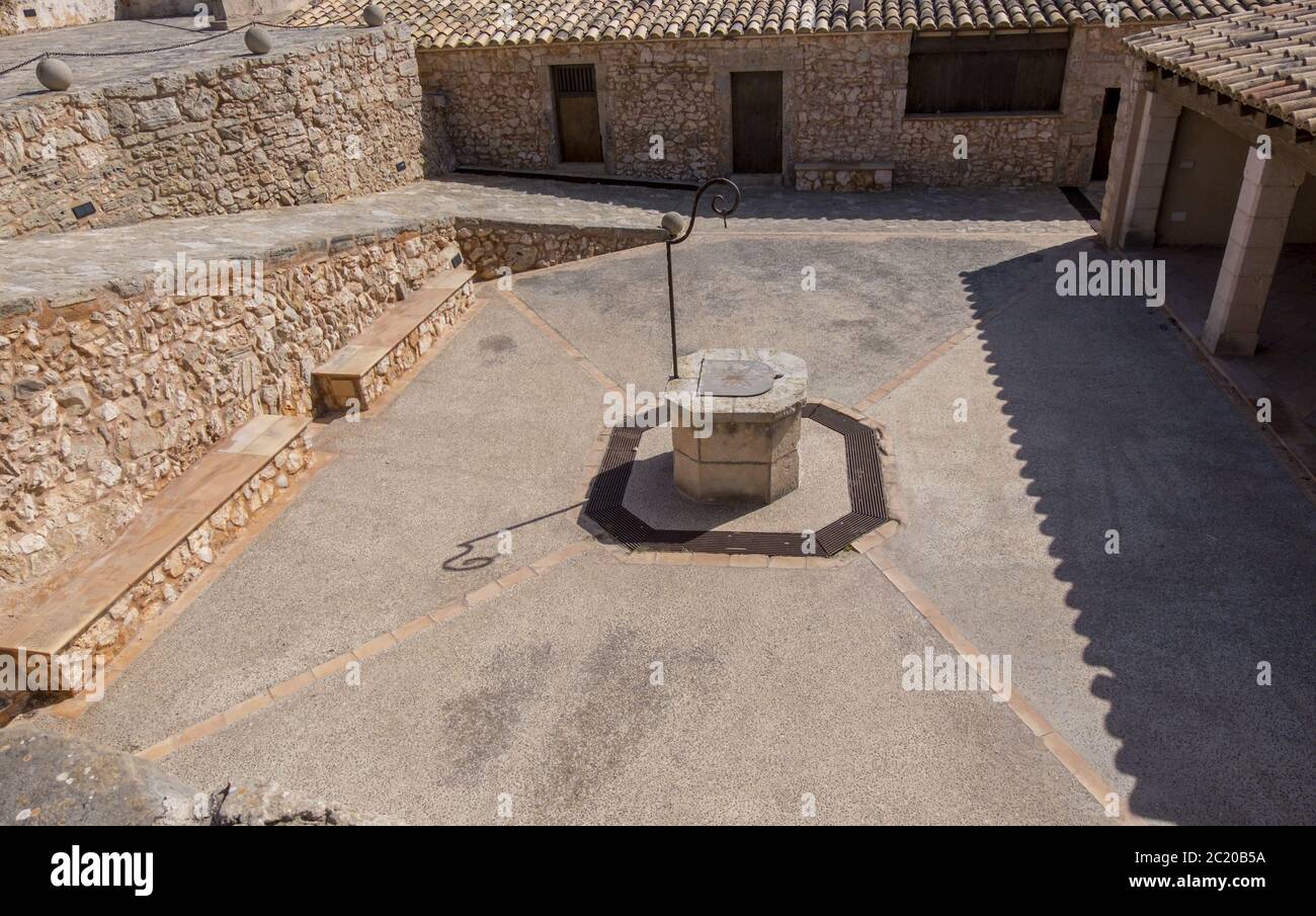 Es Forti Festung, Mallorca Stockfoto