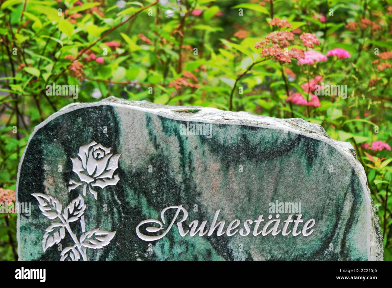 Letzte Ruhestätte Stockfoto