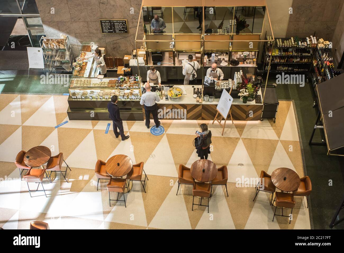 Chifley tower cafe und restaurant Fotos und Bildmaterial in hoher