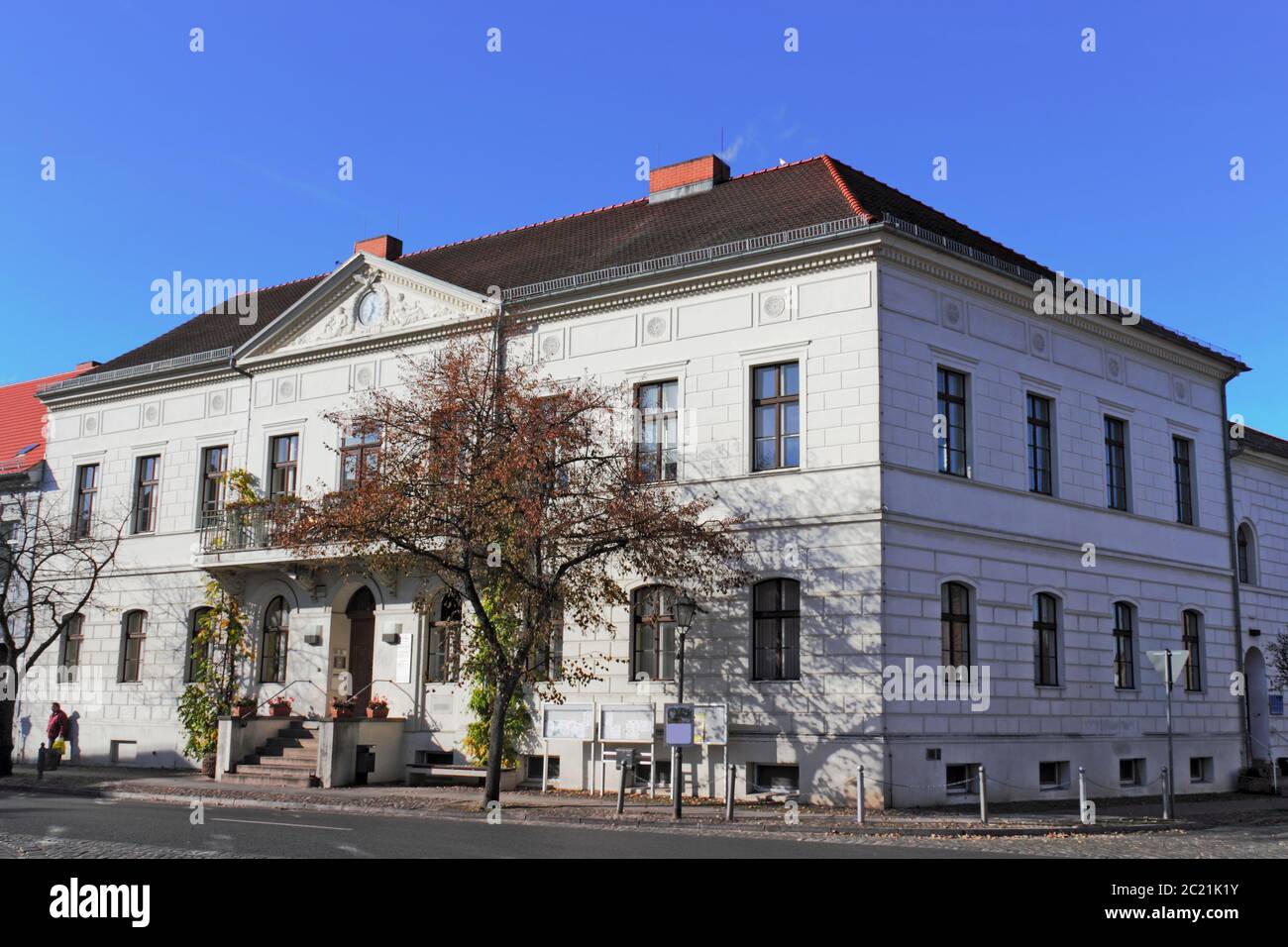 Rathaus Kremmen Stockfoto