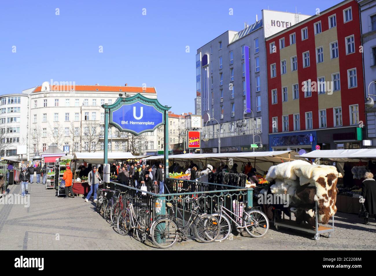 Berlin Neukölln Stockfoto