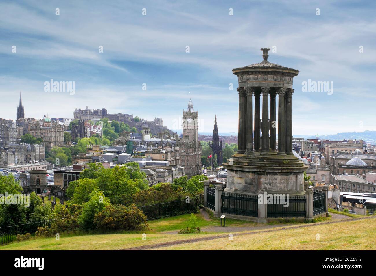 Dugald Stewart Monument Stockfoto