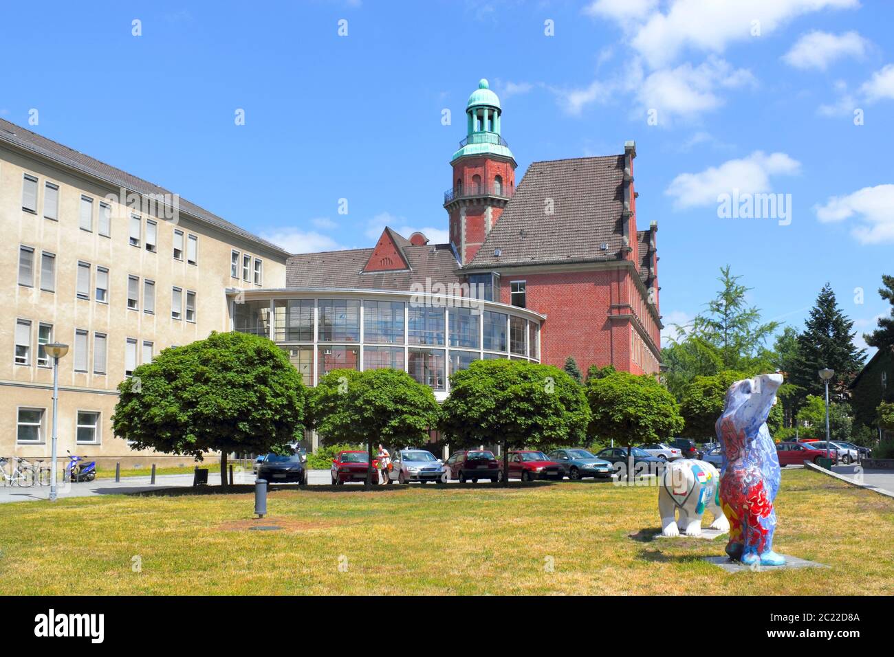 Rathaus Berlin-Reinickendorf Stockfoto