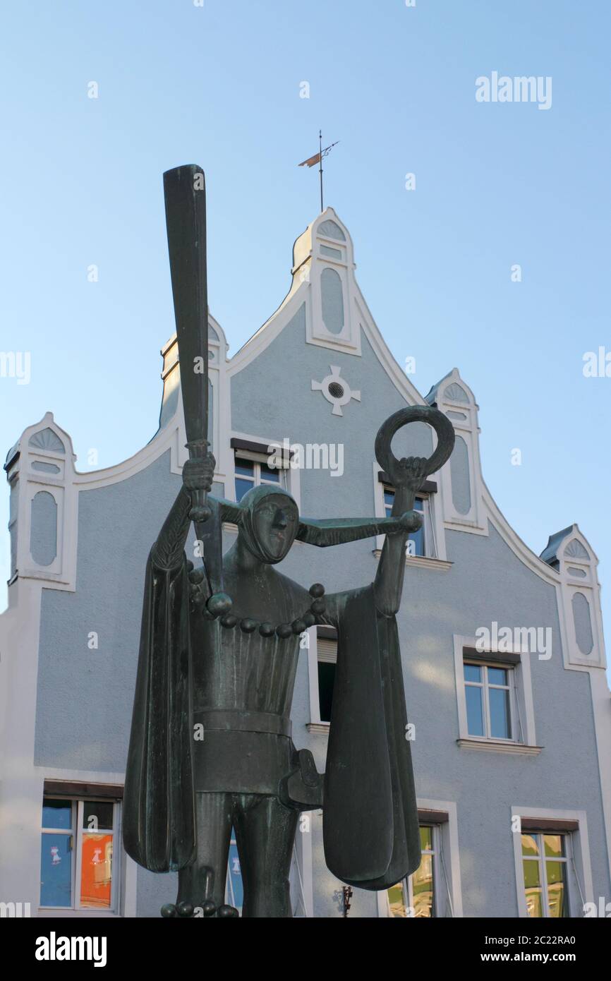Narr in Landshut Stockfoto