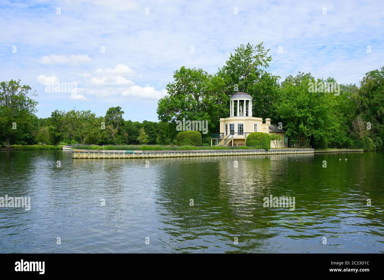 Temple Island in der Nähe von Henley-on-Thames Stockfoto