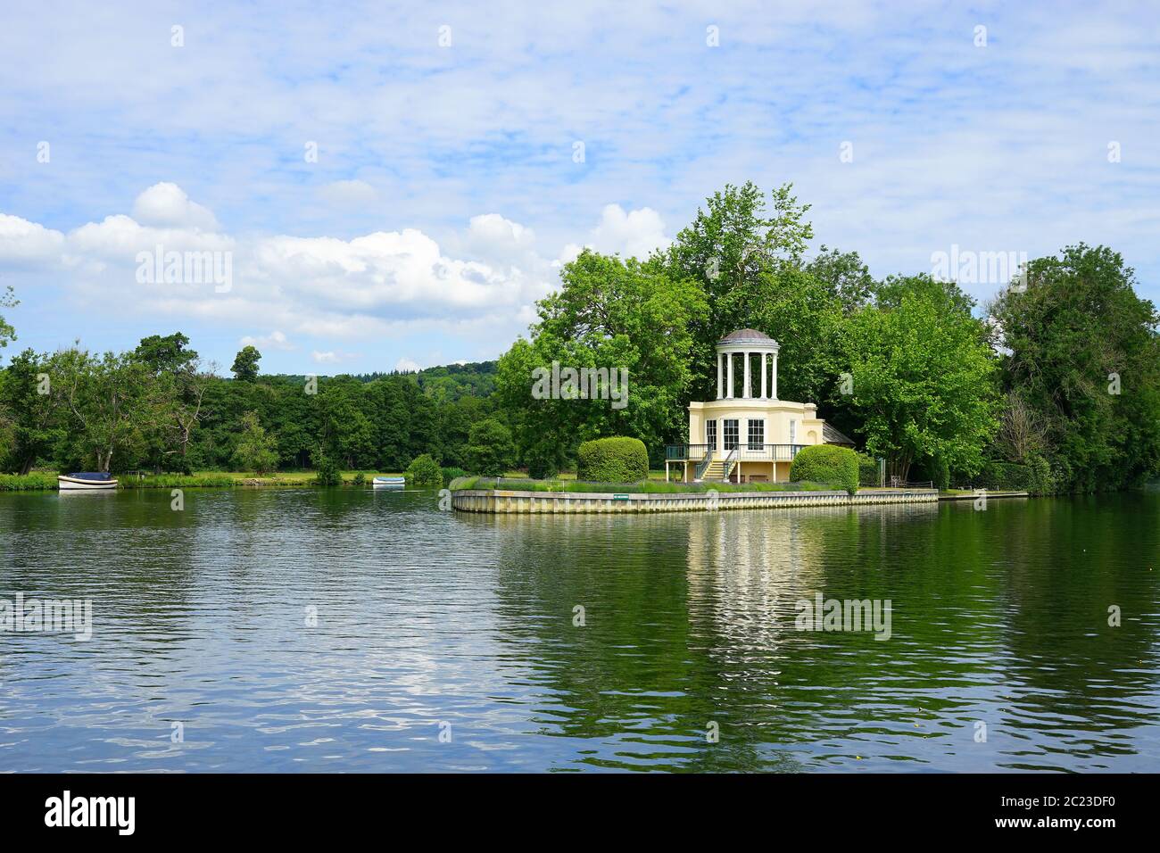Temple Island in der Nähe von Henley-on-Thames Stockfoto