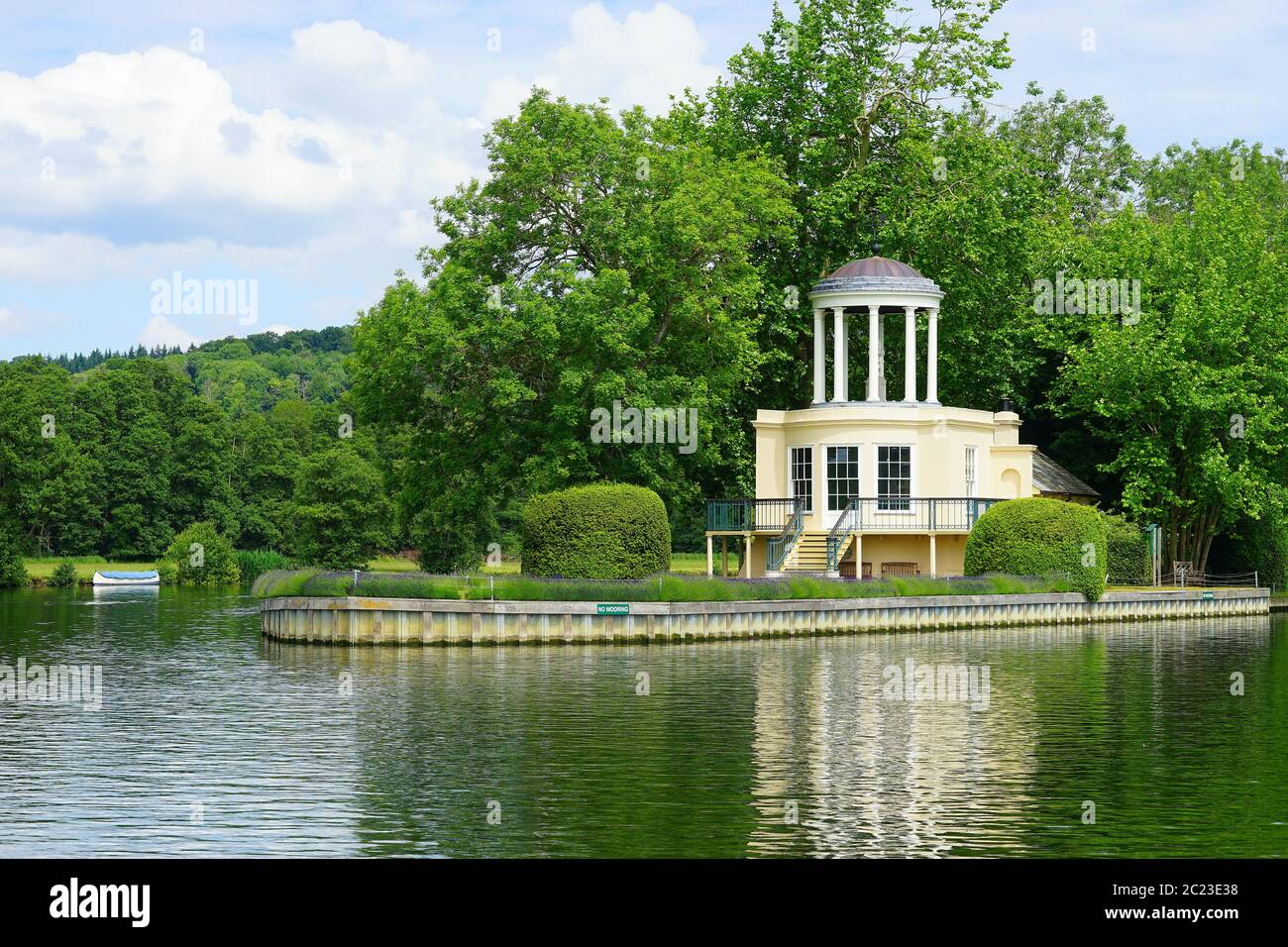 Temple Island in der Nähe von Henley-on-Thames Stockfoto