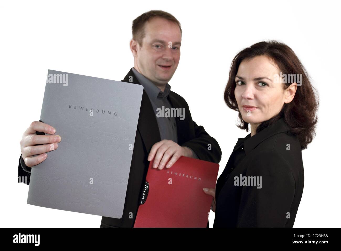 Wettbewerb auf dem Arbeitsmarkt Stockfoto