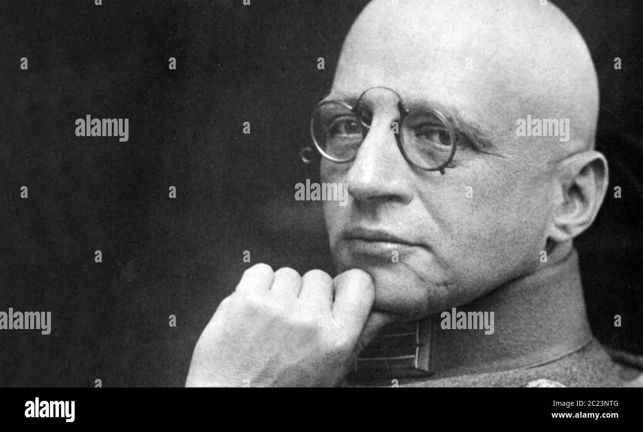 FRITZ HABER (1868-1934) deutscher Chemiker, der Ammoniak synthetisierte und auch Giftgase entwickelte. Stockfoto