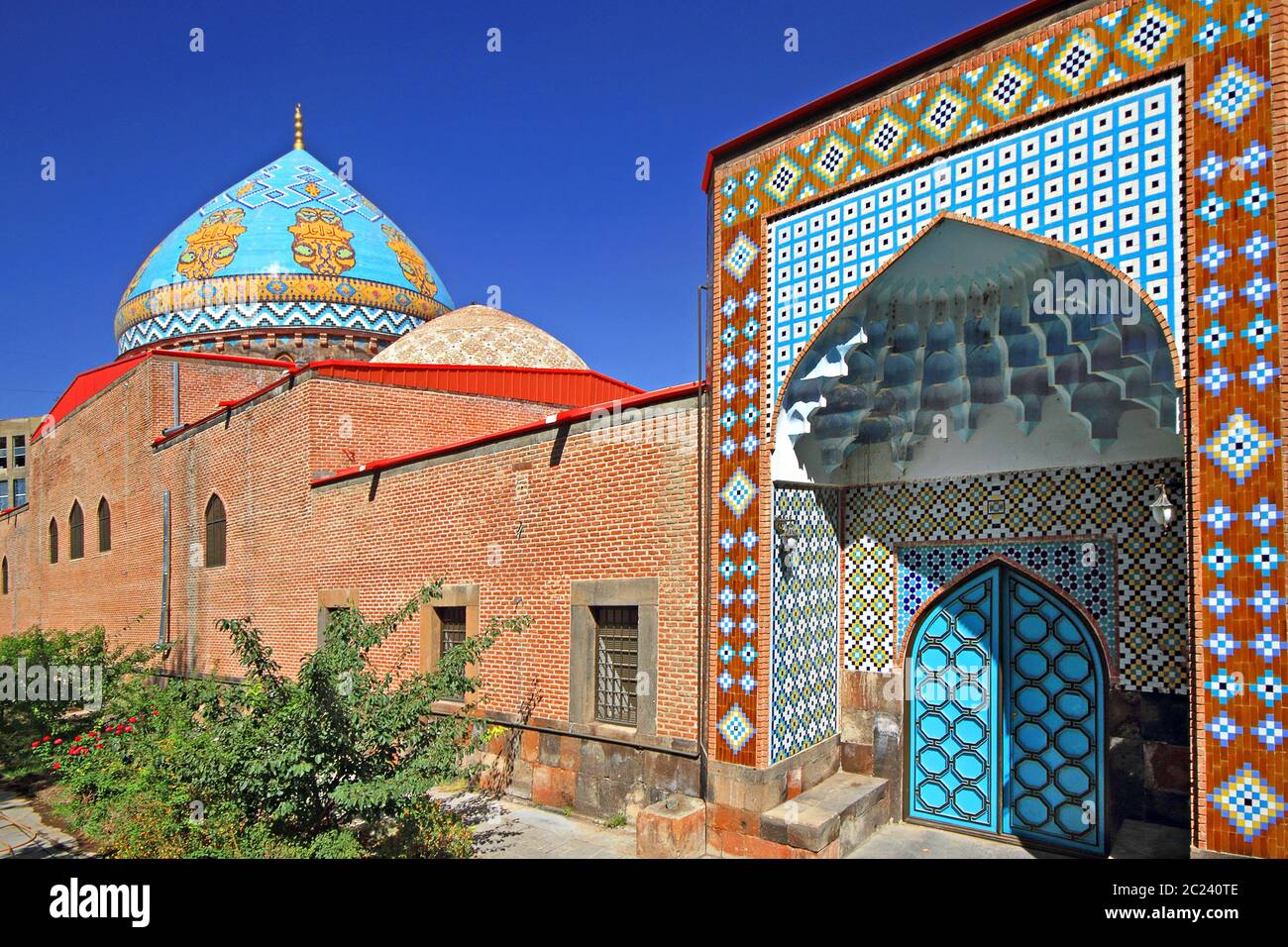 Blaue Moschee in Jerewan, Armenien Stockfoto
