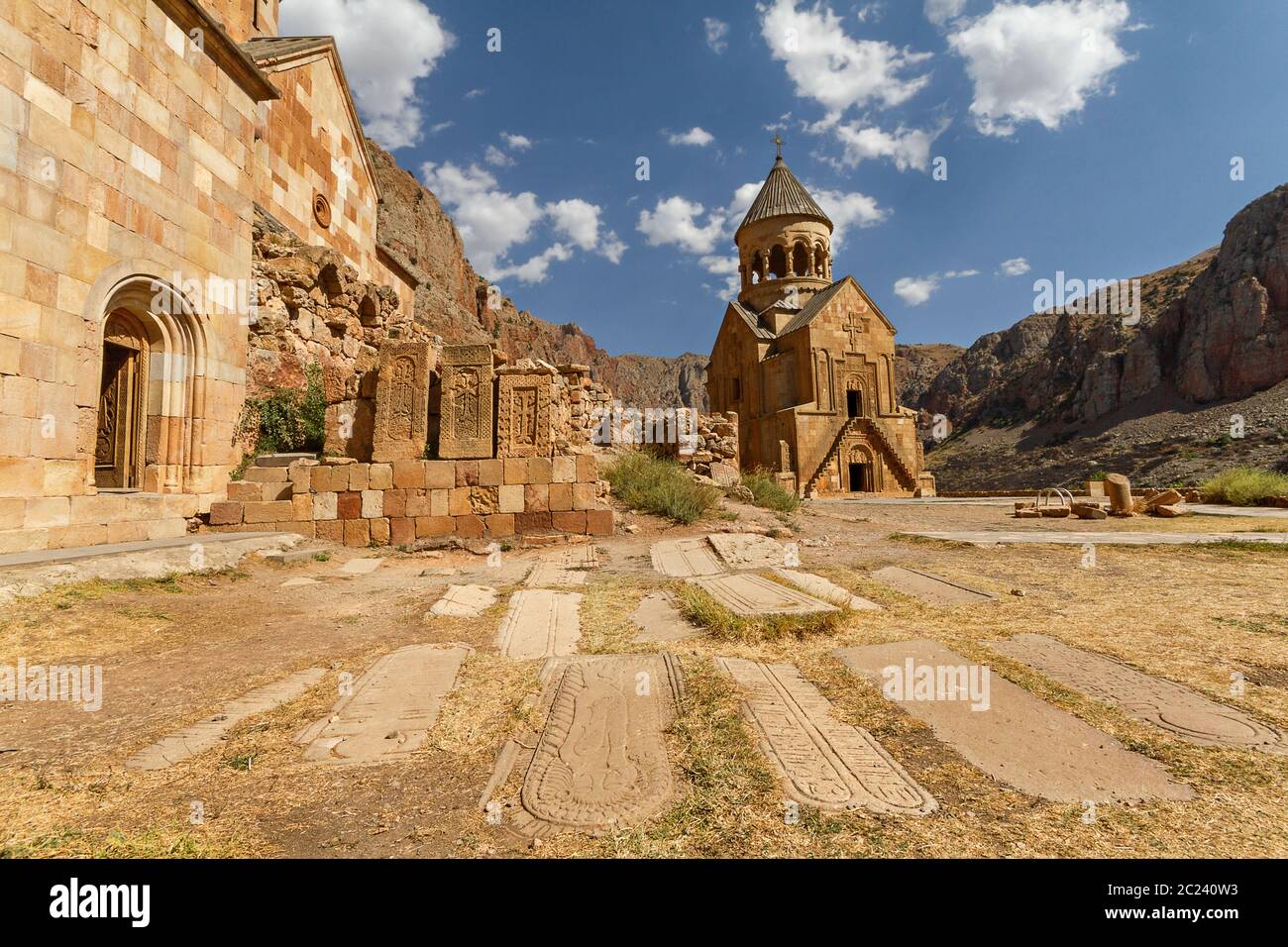 Noravank Kirche und Kloster in Armenien Stockfoto