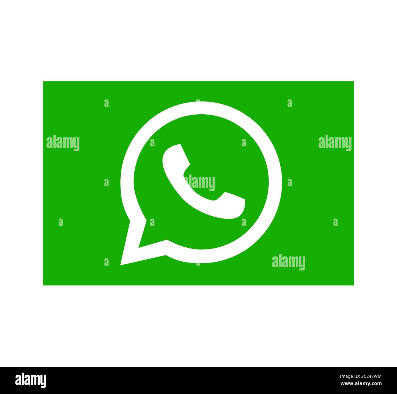 WhatsApp-Logo. WhatsApp ist eine Instant Messaging App für Smartphones. WhatsApp Secure Messaging und Anrufe . Charkiw, Ukraine - 15. Juni 2020 Stockfoto