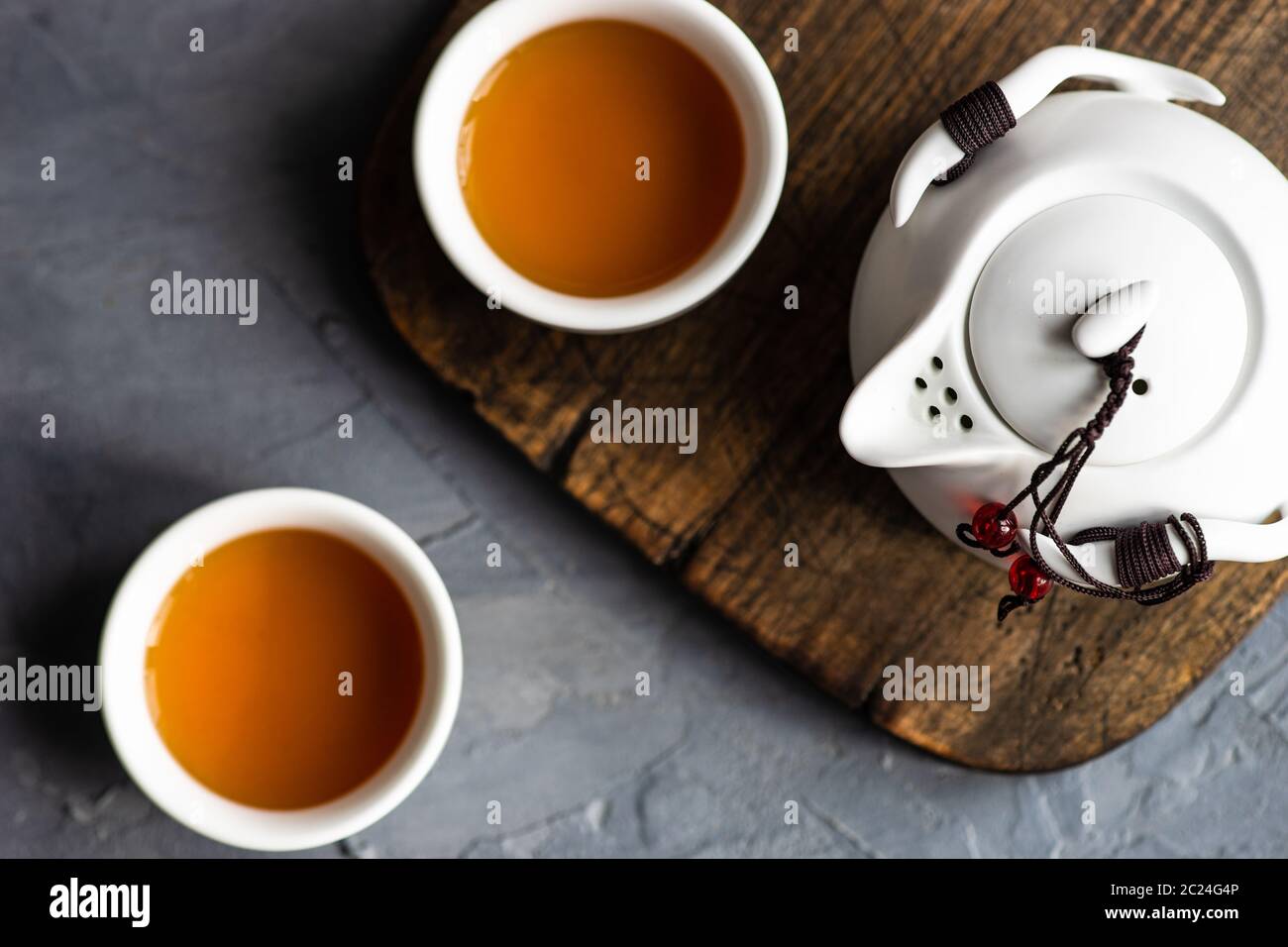 Asiatischer Tee Zeit Konzept Stockfoto
