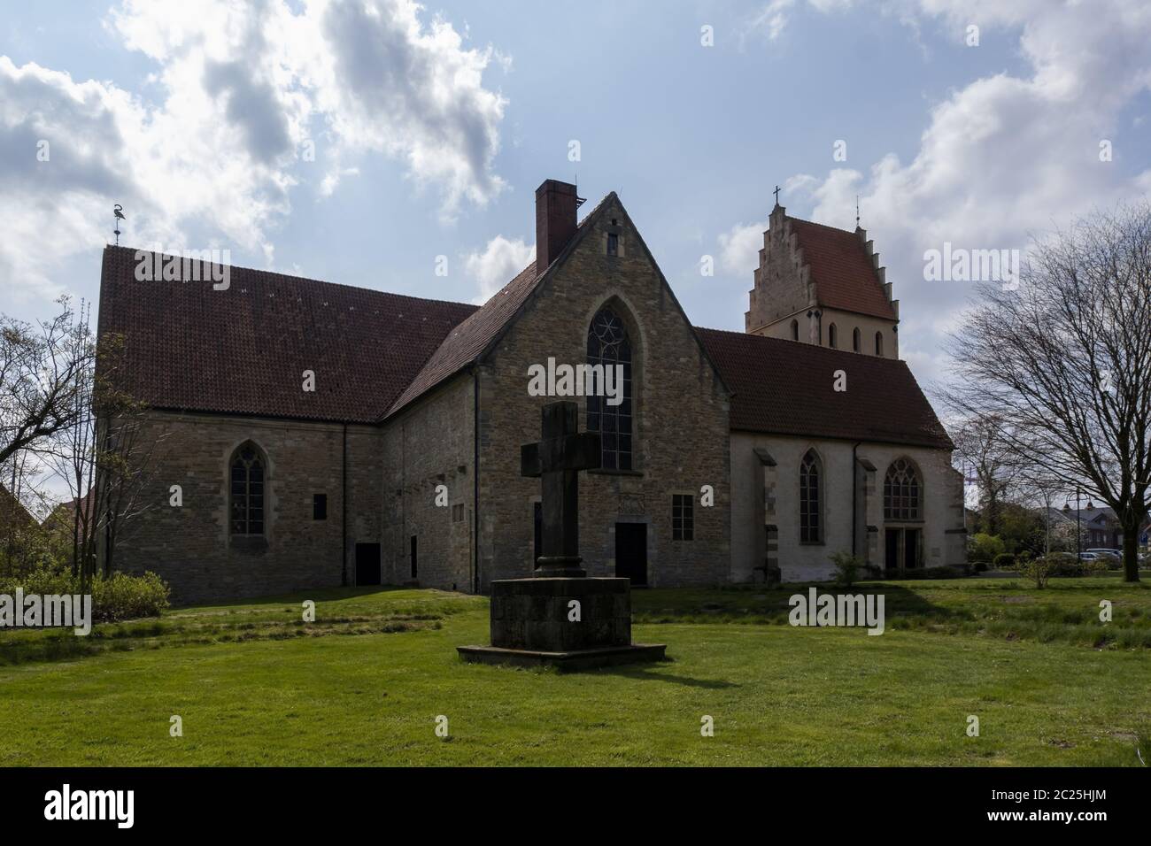 Große Kirche in Burgsteinfurt Stockfoto