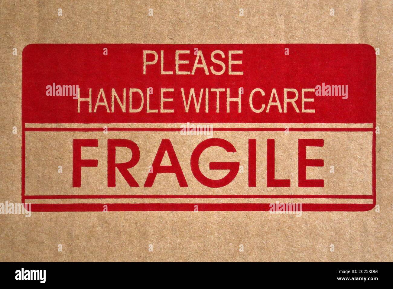 Fragile Handle With Care Stockfotos Und Bilder Kaufen Alamy