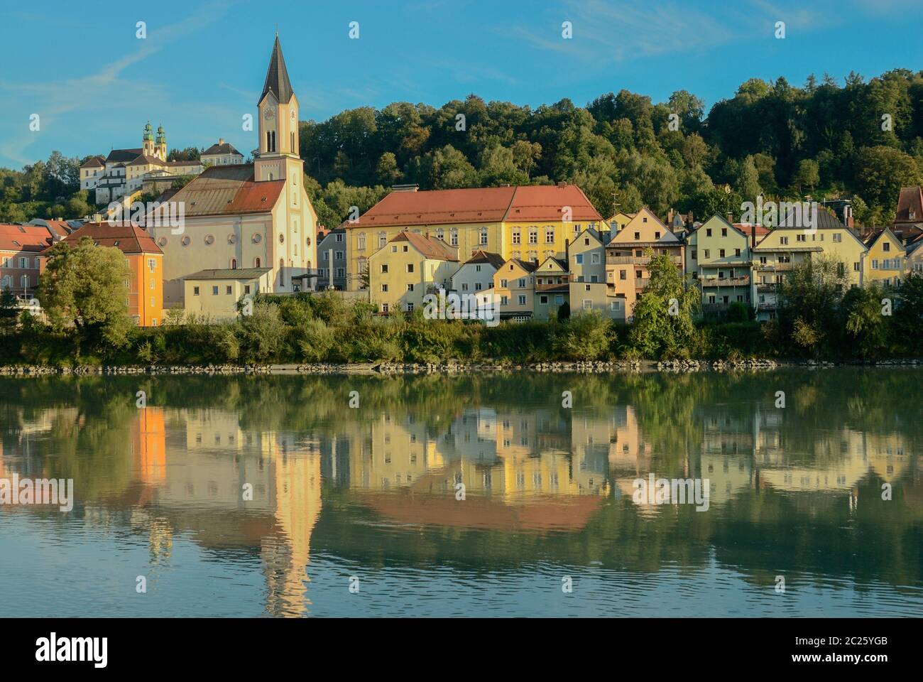 Panorama von Passau Stockfoto