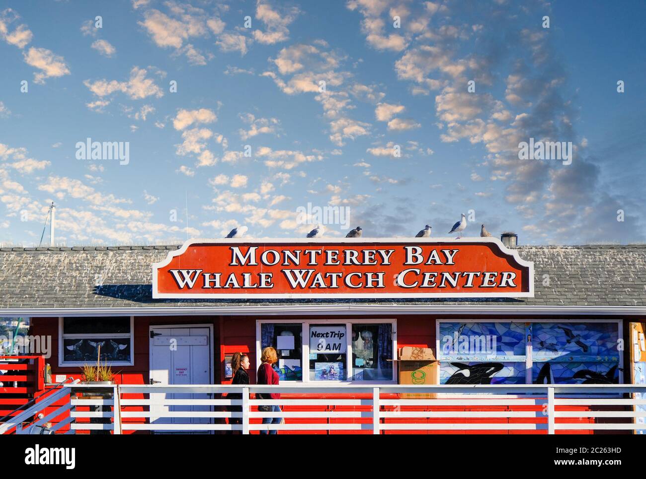 Monterey Bay Whale Watching Center Stockfoto