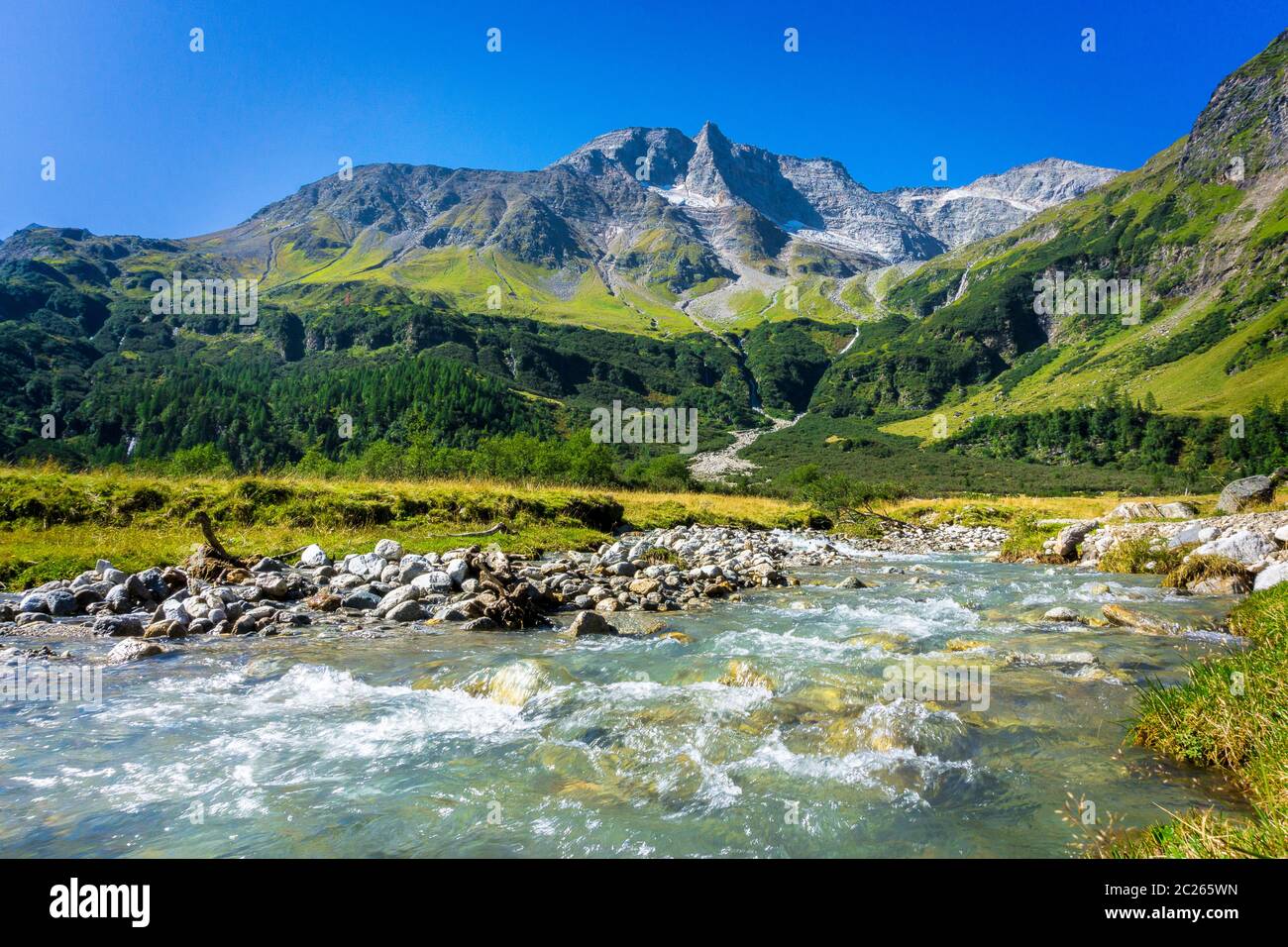Kolm Saigurn im Rauris Canyon Stockfotografie - Alamy