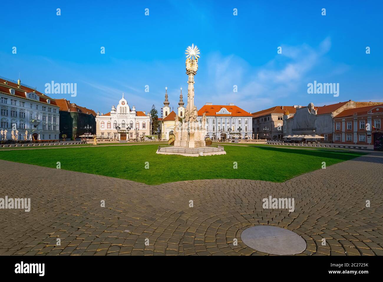 Union Square in Timisoara Stockfoto