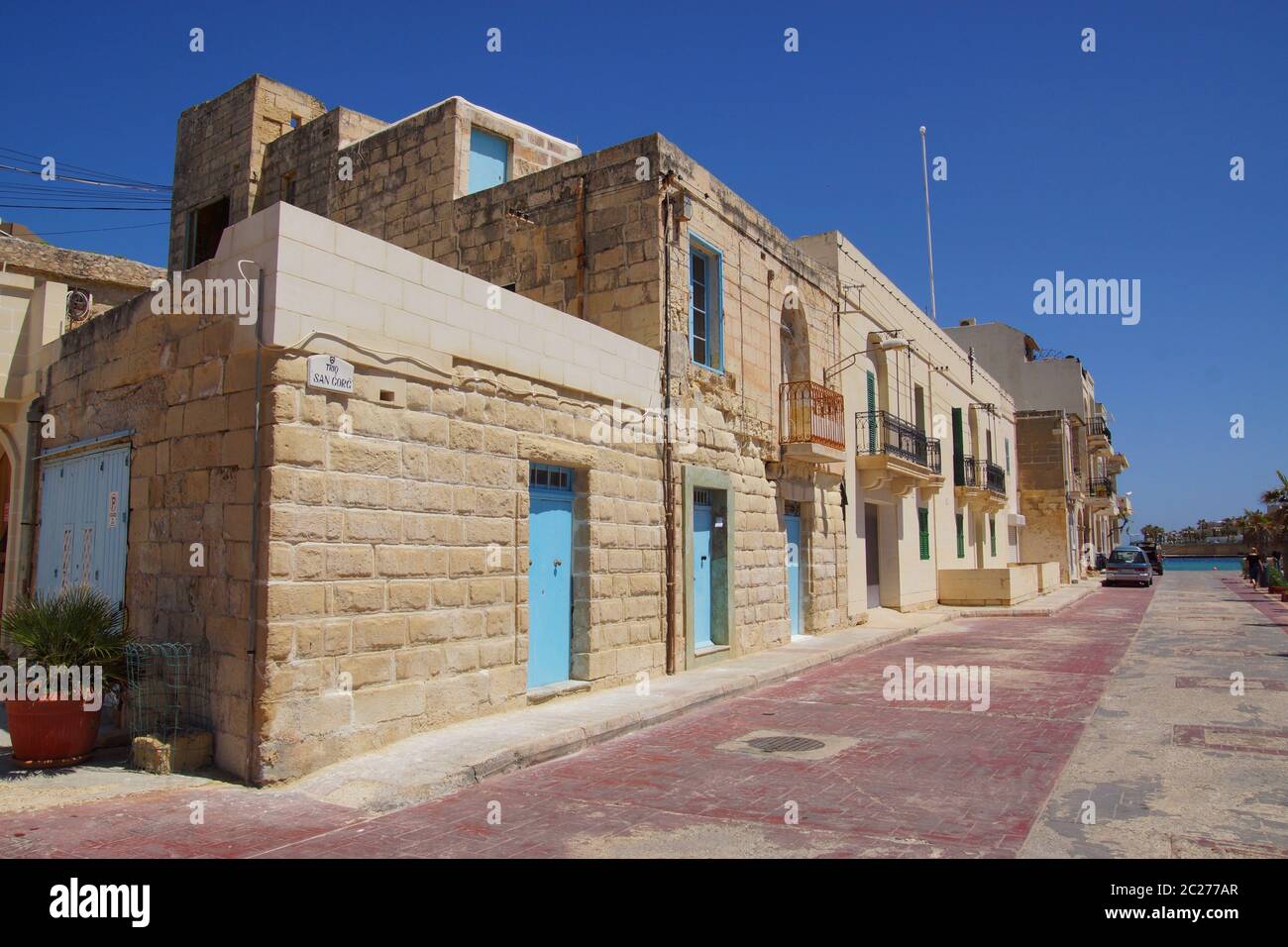 Marsaskala auf Malta Stockfoto