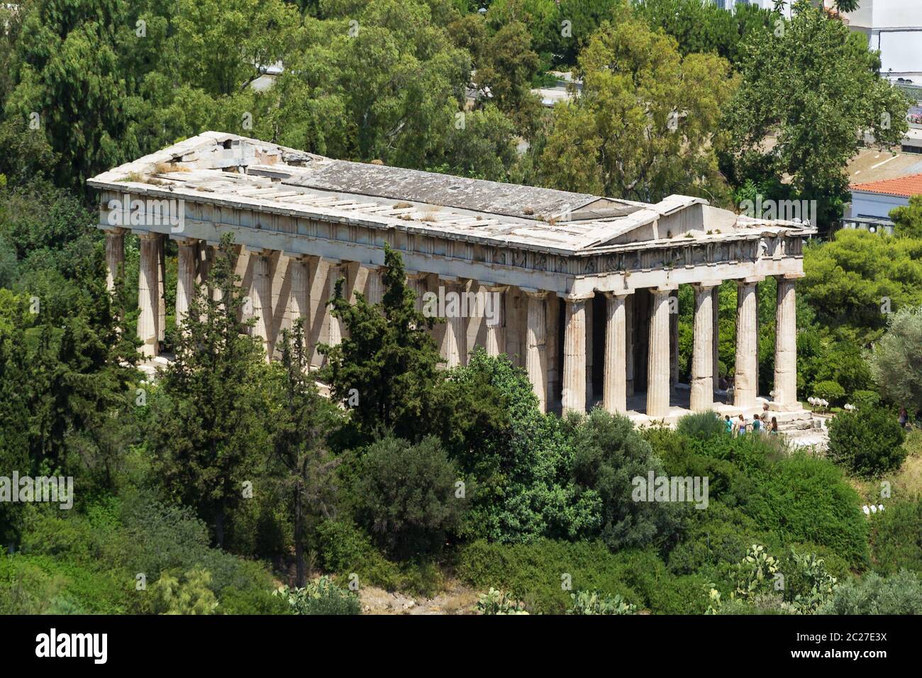 Tempel des Hephaistos, Athen Stockfoto