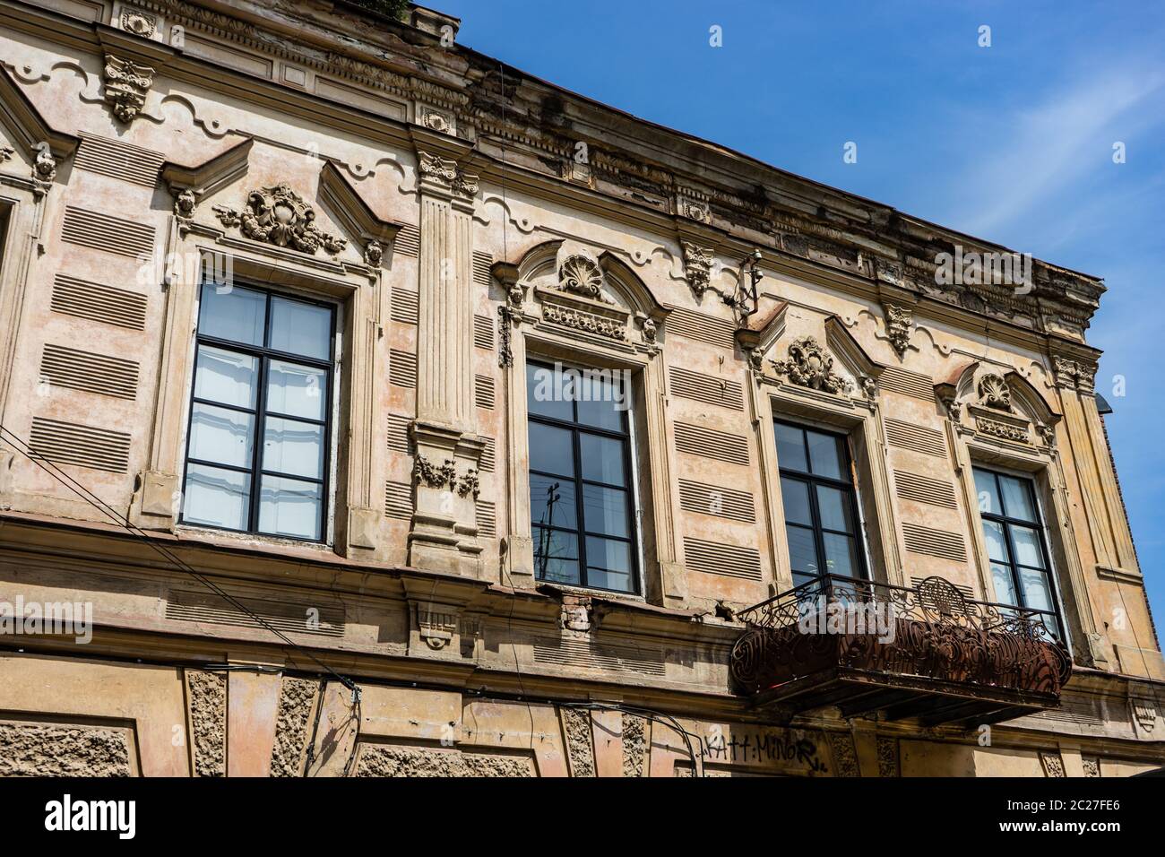 Innenstadt von Tiflis, Georgien Stockfoto