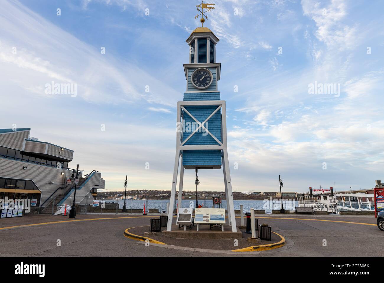 Der Uhrenturm von Halifax in Kanada Stockfoto