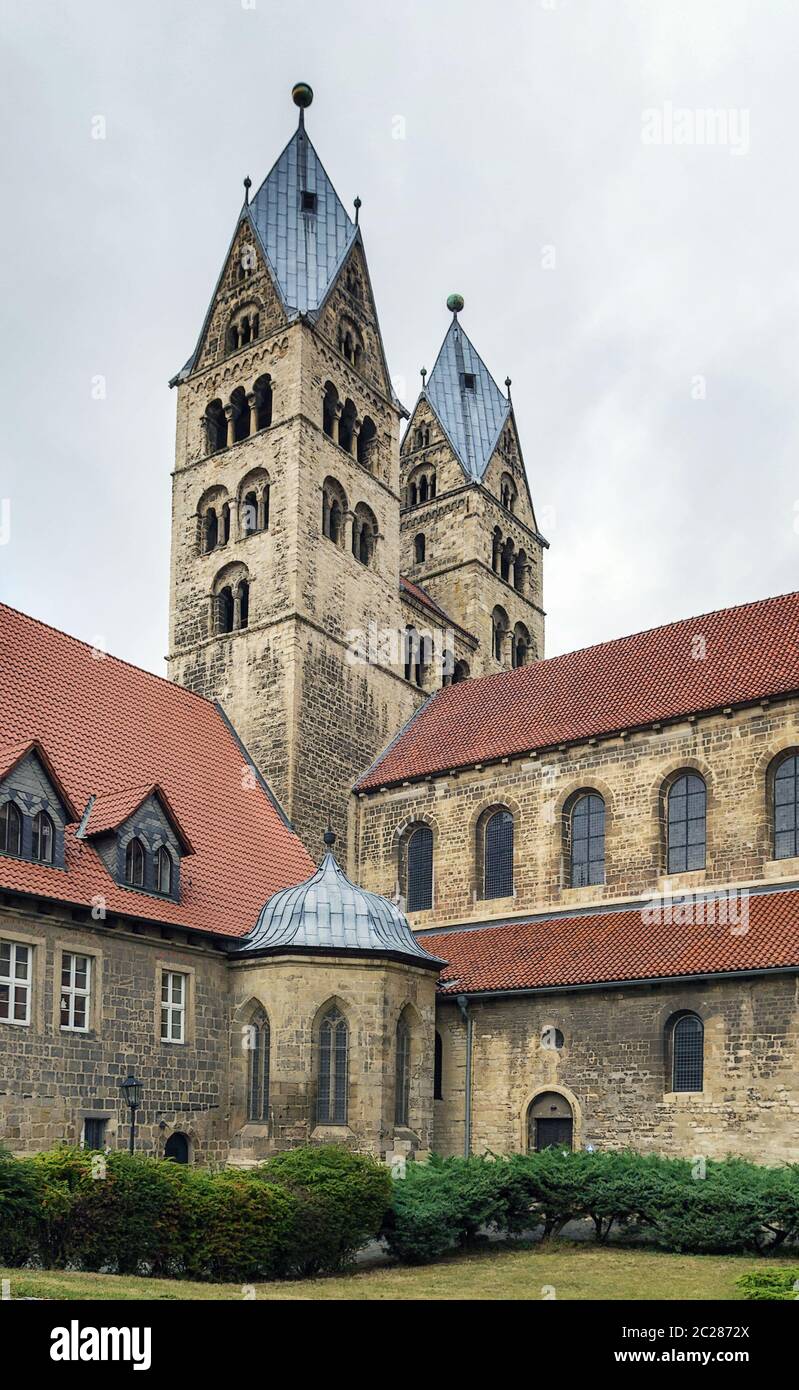 Die Liebfrauenkirche in der Gemeinde in der Gemeinde in Halberstadt Stockfoto