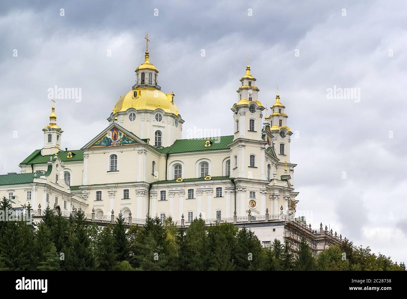 Pochayiv Lavra, Ukraine Stockfoto