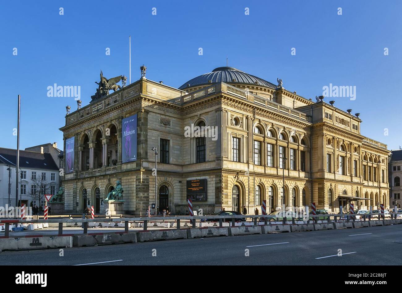 Königliches Dänisches Theater, Kopenhagen Stockfoto