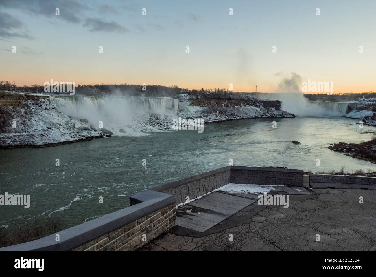 Nordamerika - Kanada , Horseshoe Falls an den Niagarafällen Stockfoto