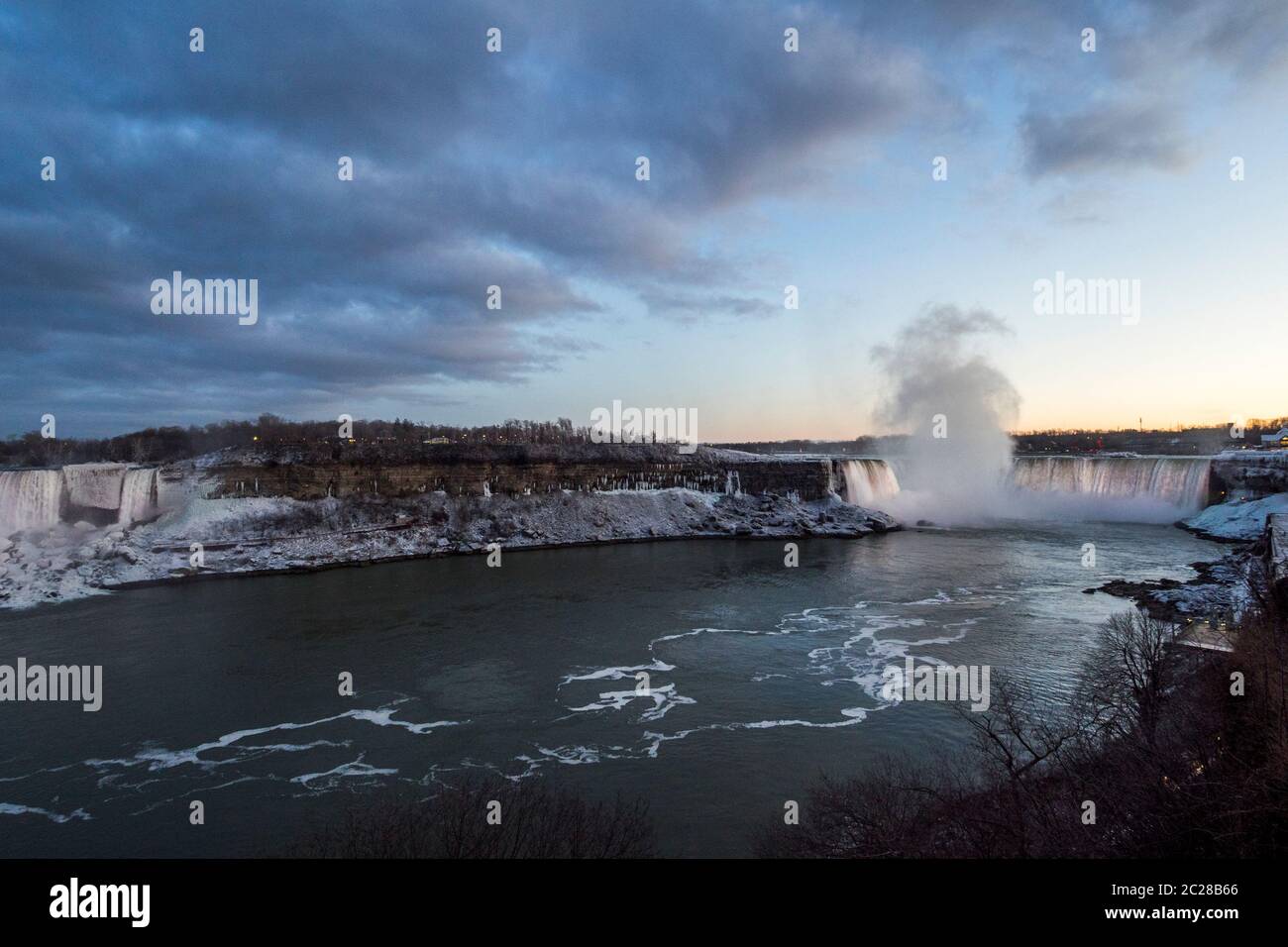 Nordamerika - Kanada , Horseshoe Falls an den Niagarafällen Stockfoto