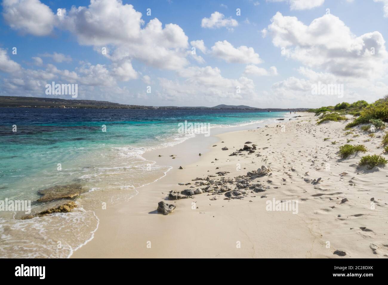Karibik, ABC Island - Little Bonaire Stockfoto