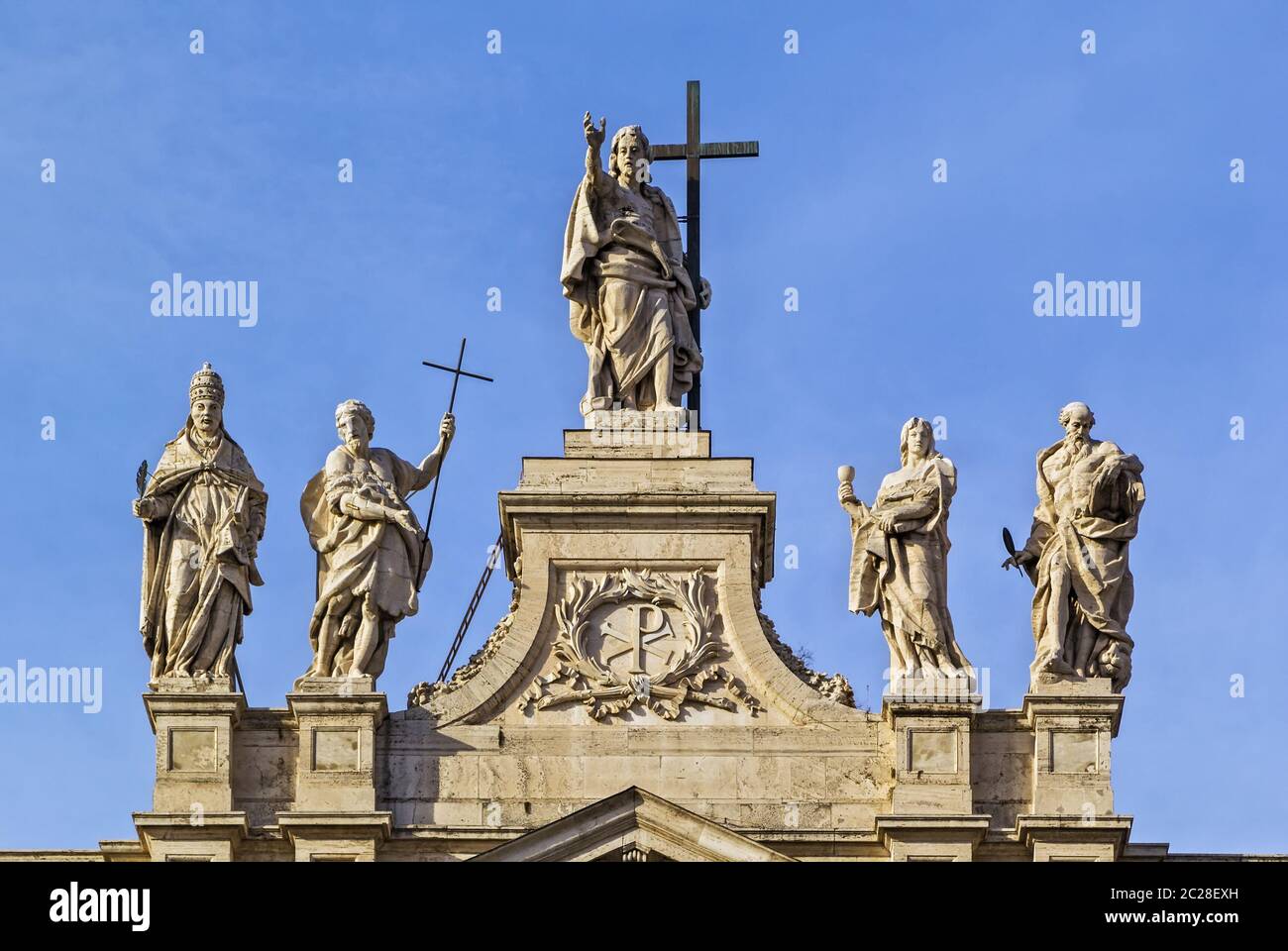 Erzbasilika St. Johannes Lateran, Rom Stockfoto