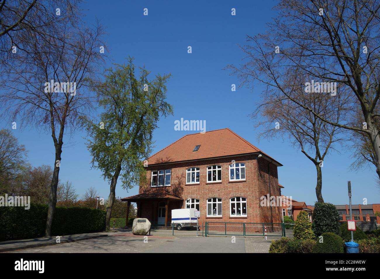 Katholische Marienschule Oythe bei Vechta Stockfoto
