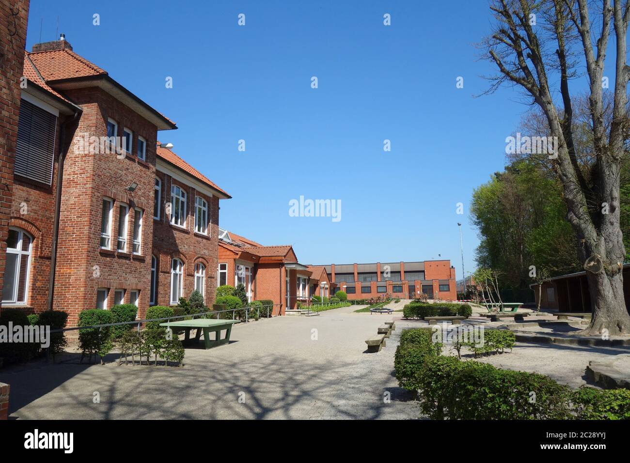Katholische Marienschule Oythe bei Vechta Stockfoto