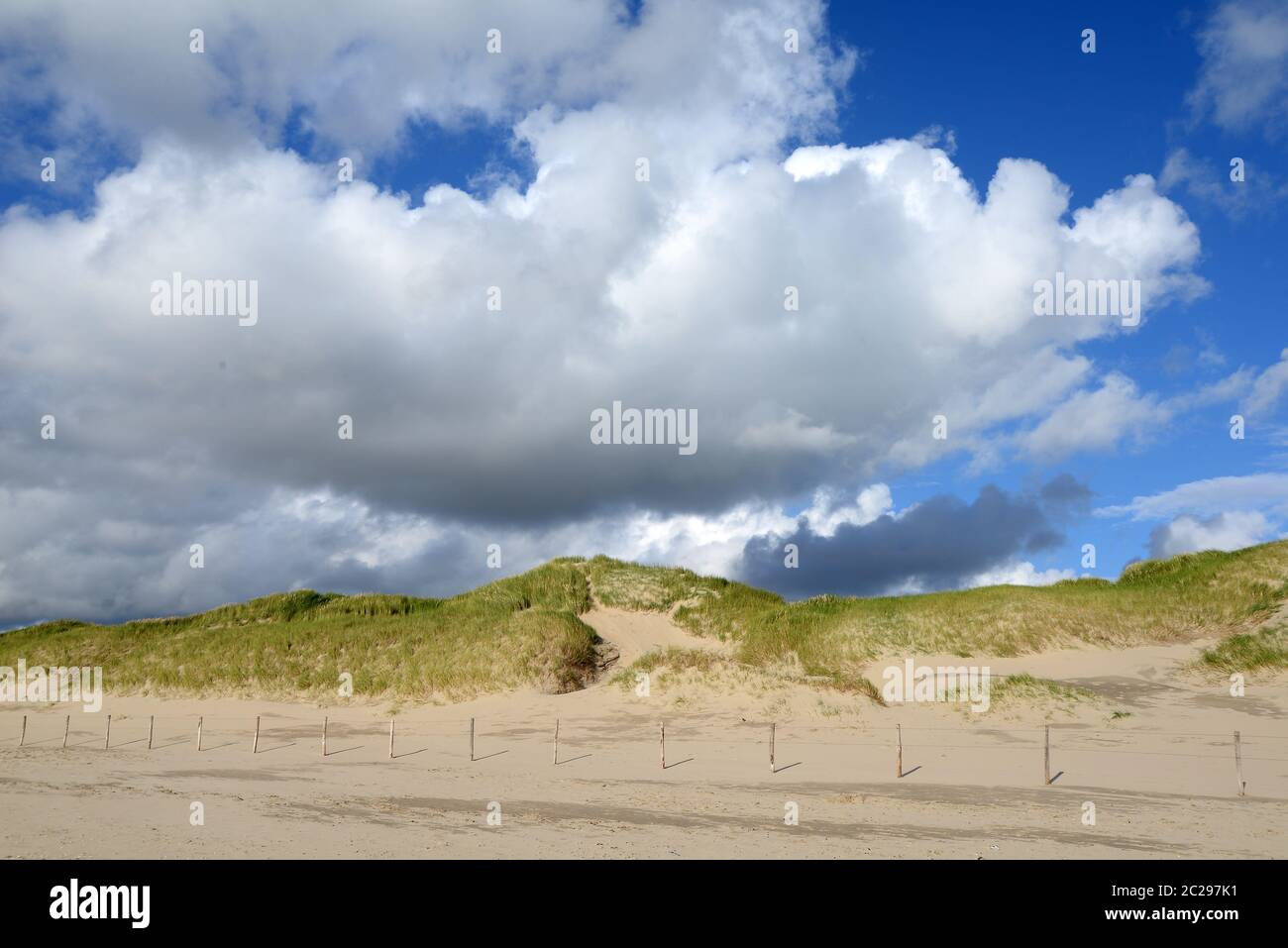 Düne in Holland Stockfoto