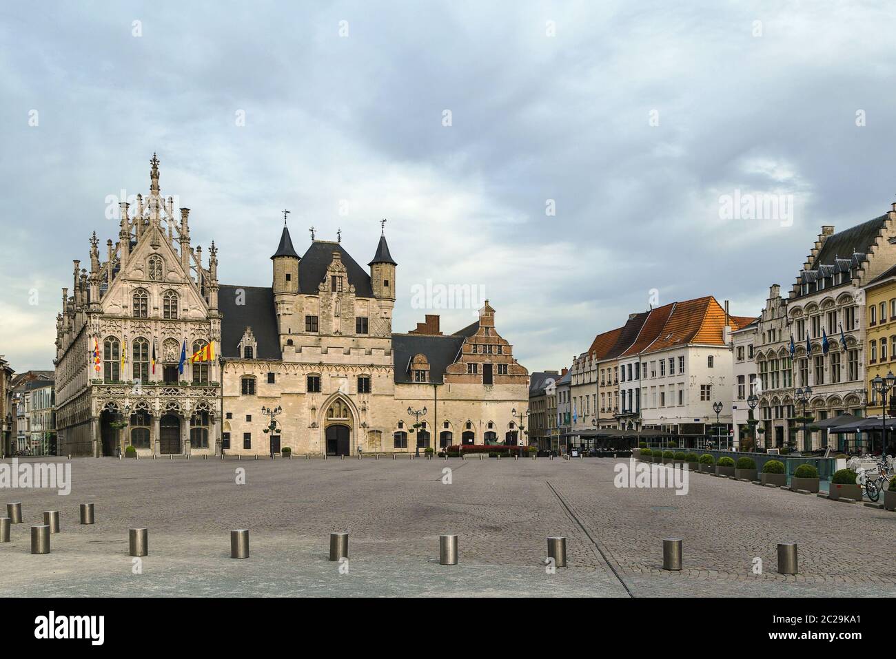 Rathaus, Mechelen, Belgien Stockfoto