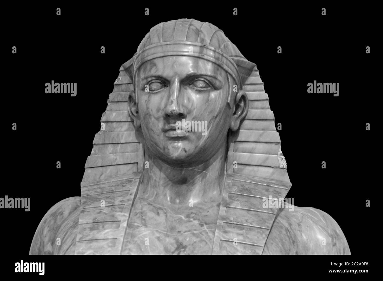 Ägypten Statue von Ramses dem Großen Stockfoto