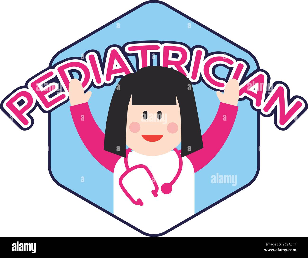 Kinderarzt Logo F r Arzt Oder Klinik Vektor Illustration Stock kinderarzt-logo-f-r-arzt-oder-klinik-vektor-illustration-stock