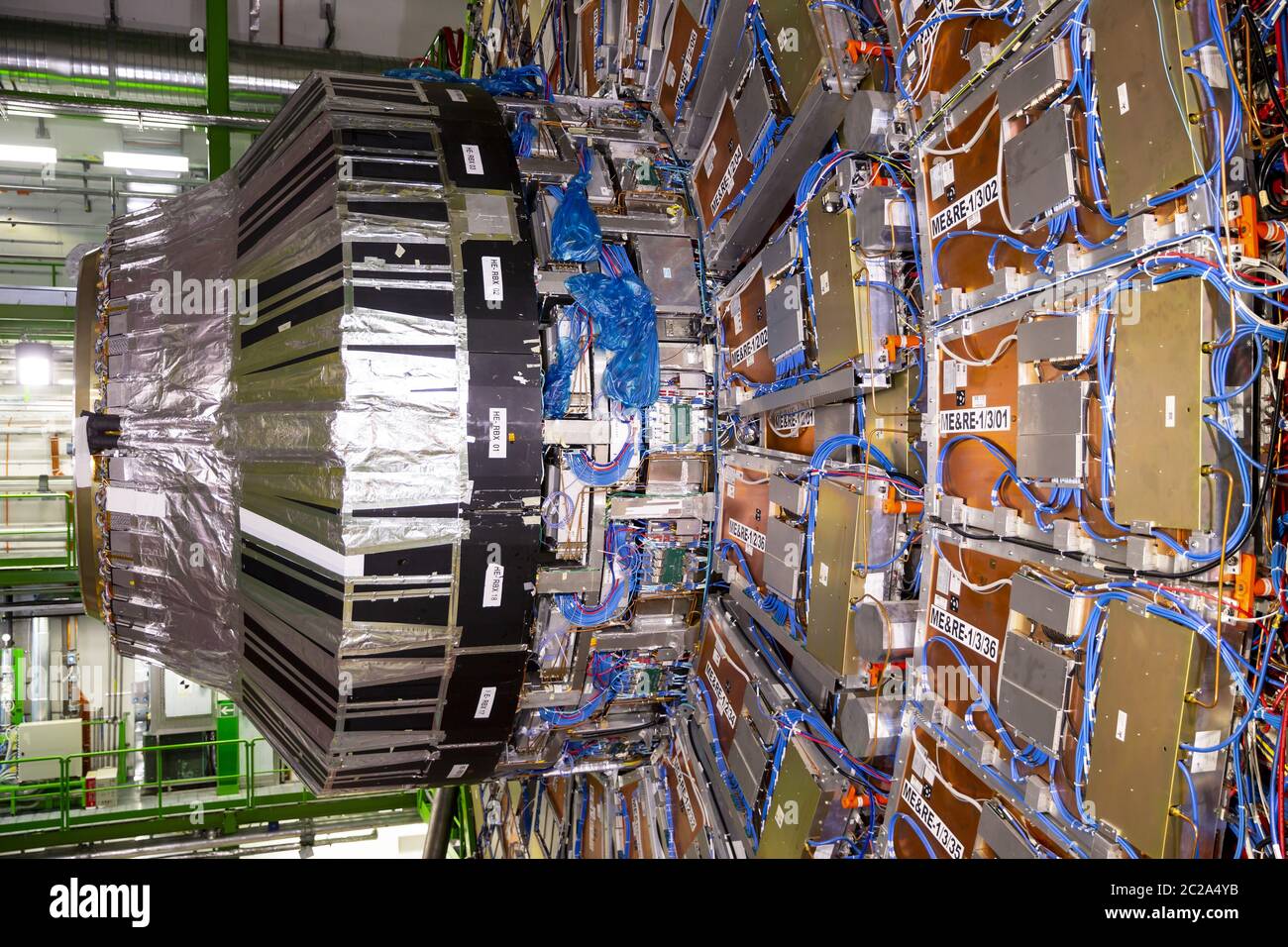 Der Large Hadron Collider in CERN Stockfoto