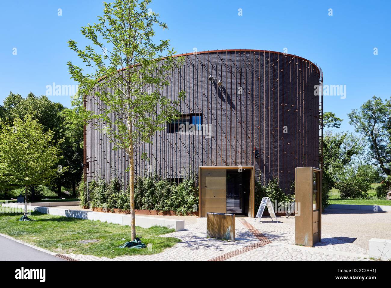Das Museum des dänischen Widerstands (Frihedsmuseet), entworfen von Lundgaard & Tranberg Arkitekter, fertiggestellt 2019; Kopenhagen, Dänemark Stockfoto