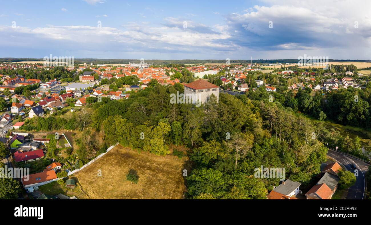 Schloss Harzgerode im Selketal-Harz Stockfoto